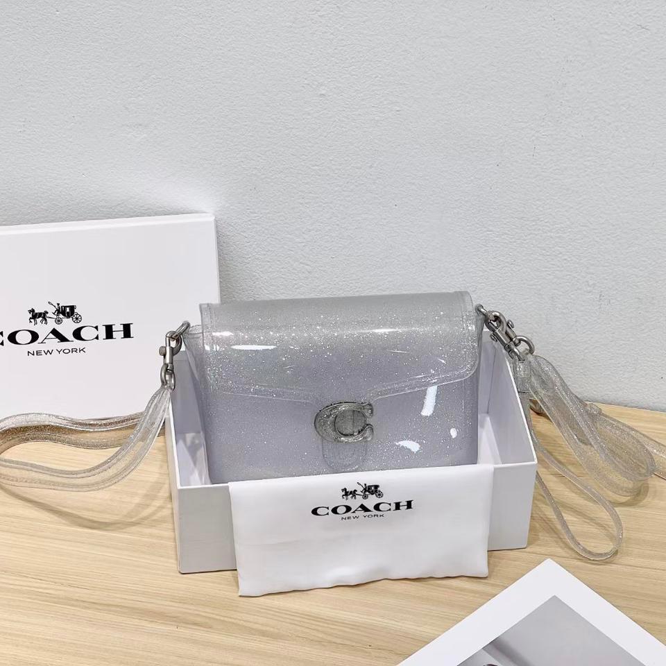 WhatsApp Image 2023-09-20 at 23.48.29 Coach Jelly Tabby Silver Sling Bag Premium Quality (With Box)