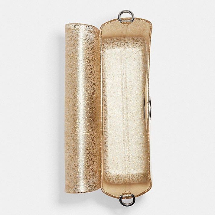 WhatsApp Image 2023-09-20 at y Coach Jelly Tabby Golden Sling Bag Premium Quality (With Box)