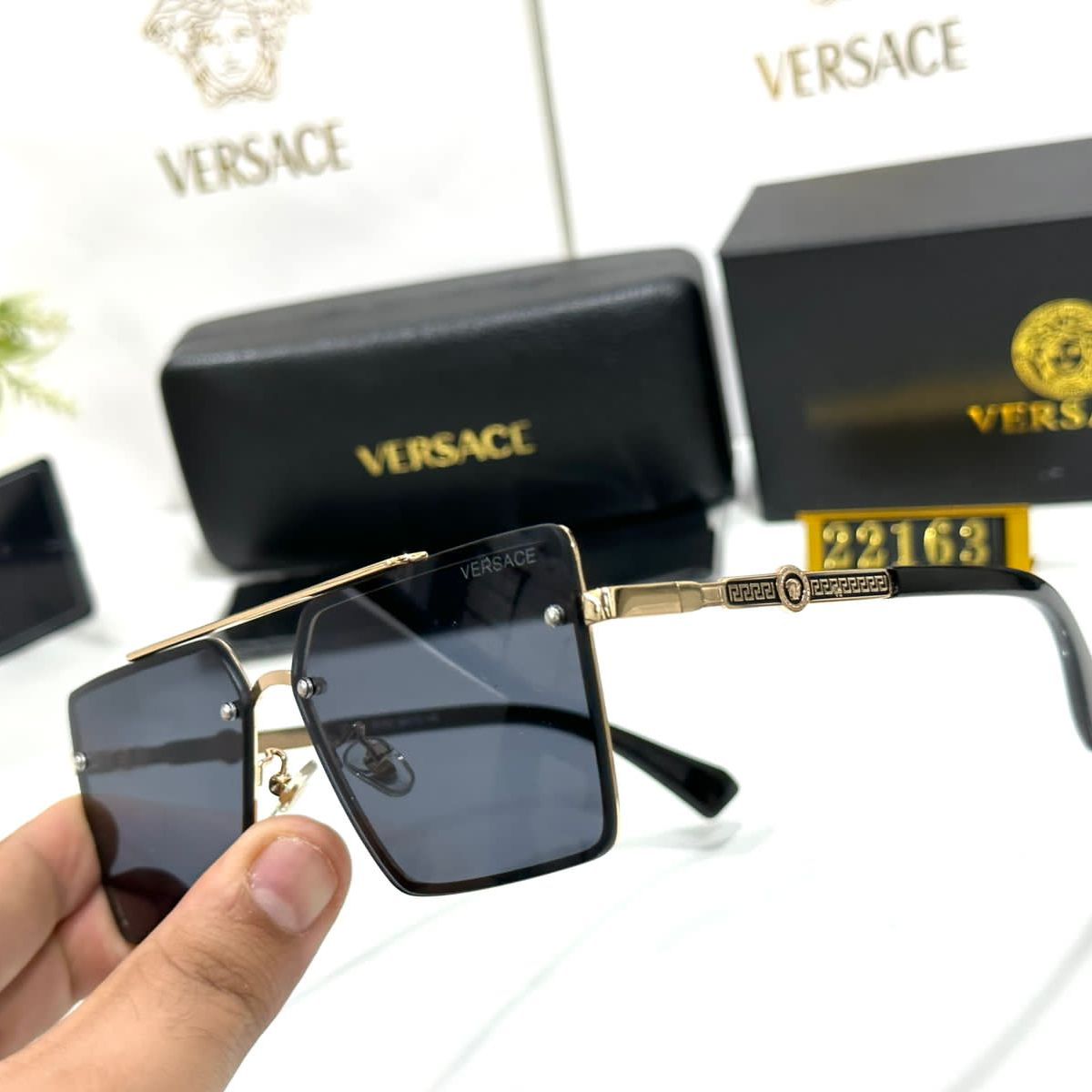 WhatsApp Image 2023-09-26 at 18.36.55 Versace Square Men’s Sunglass