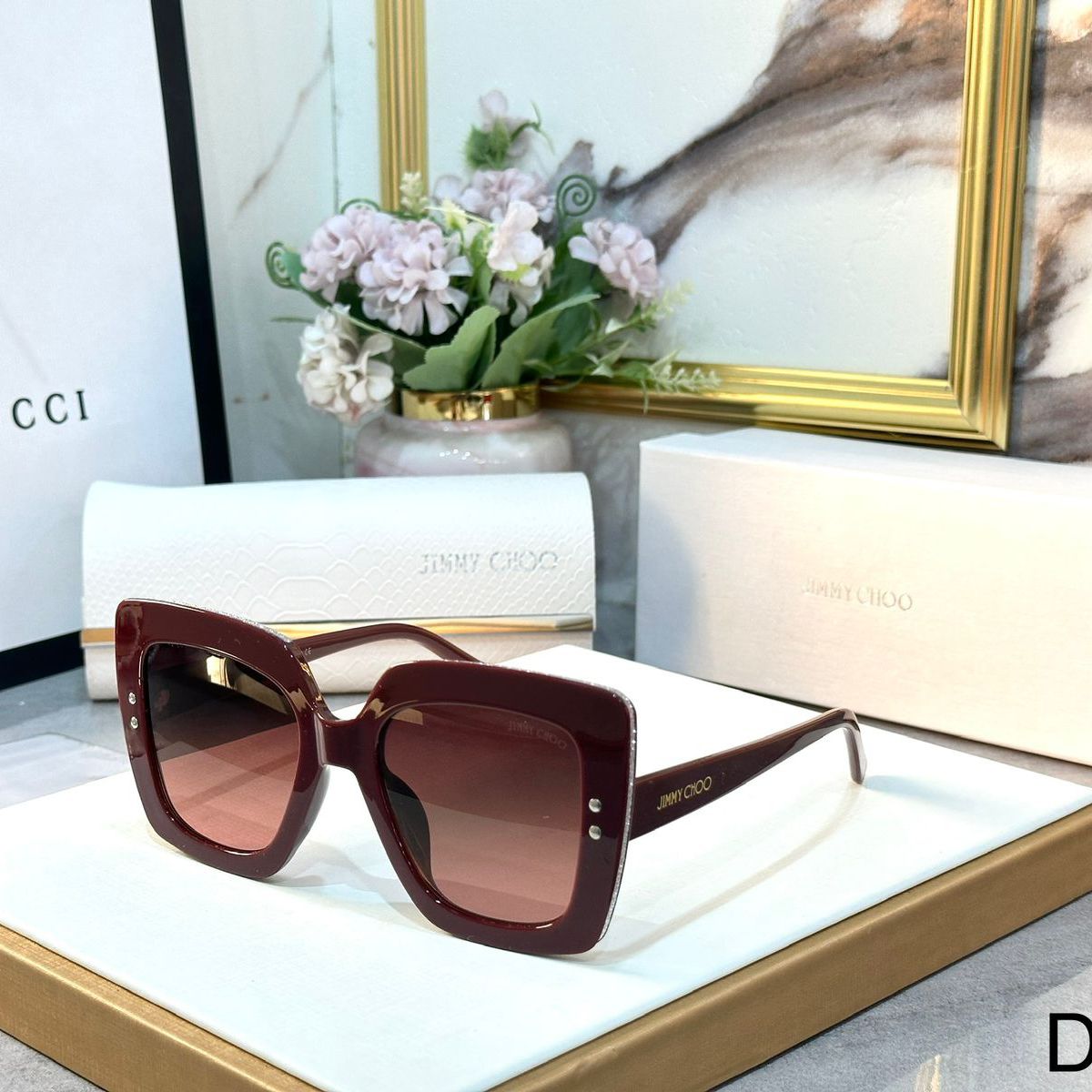 Buy Jimmy Choo Oversized Sunglass Online