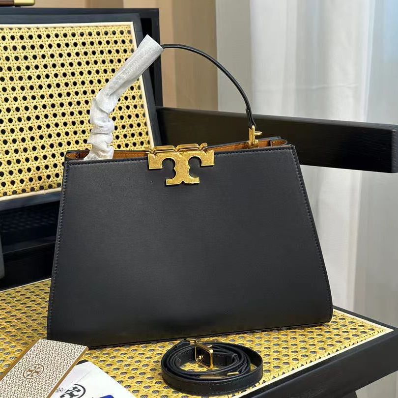 TORY BURCH ELEANOR SPAZZOLATO SATCHEL BAG (With Box)