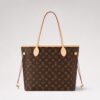 Louis Vuitton Neverfull MM Coffee Monogram Premium Tote Bag (With Double Box)