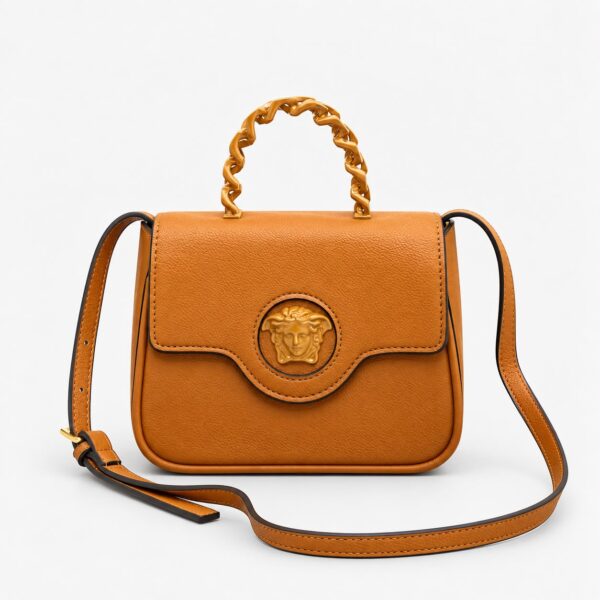 Versace Small Medusa Brown Sling Bag (With Box)