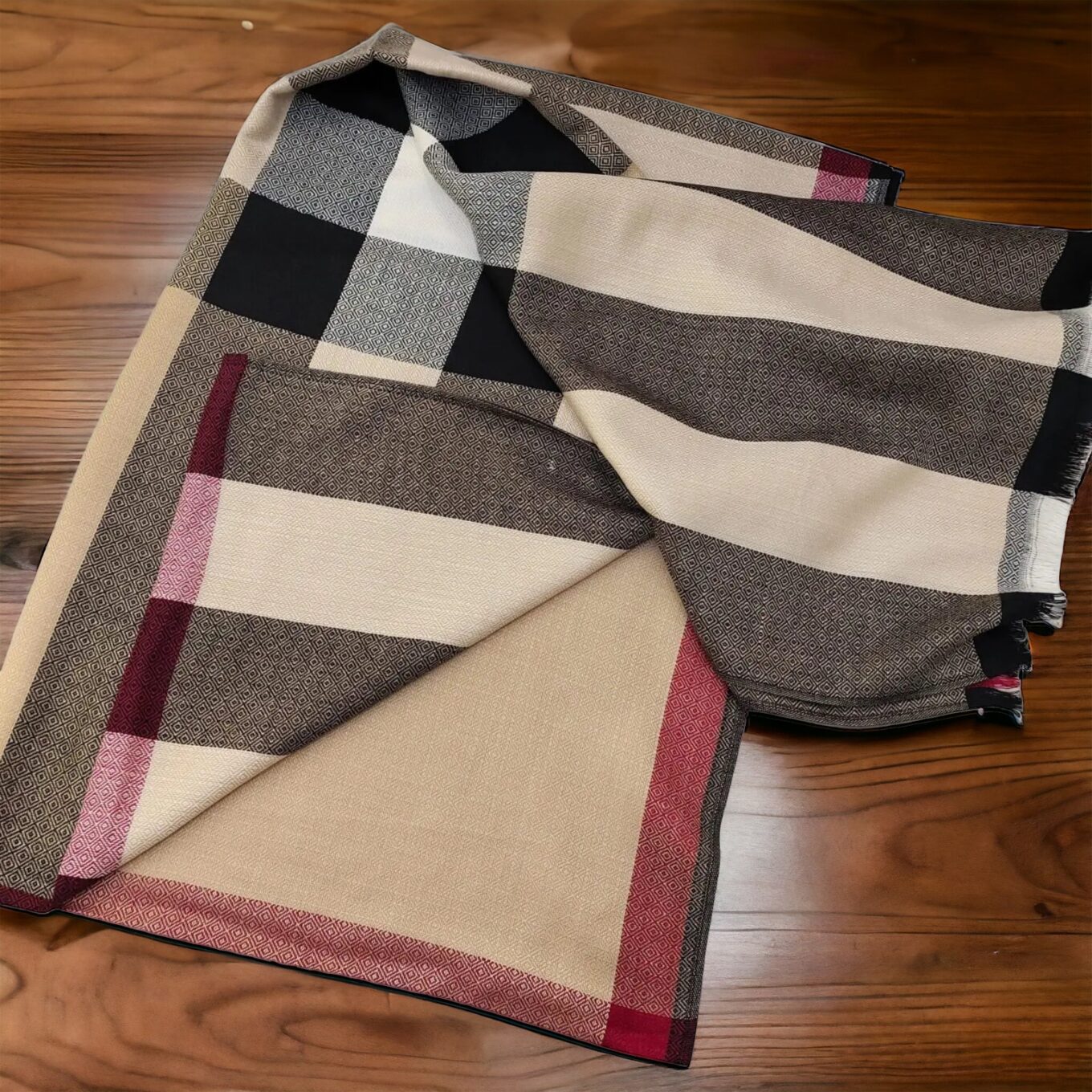 Burberry semi wollen stole