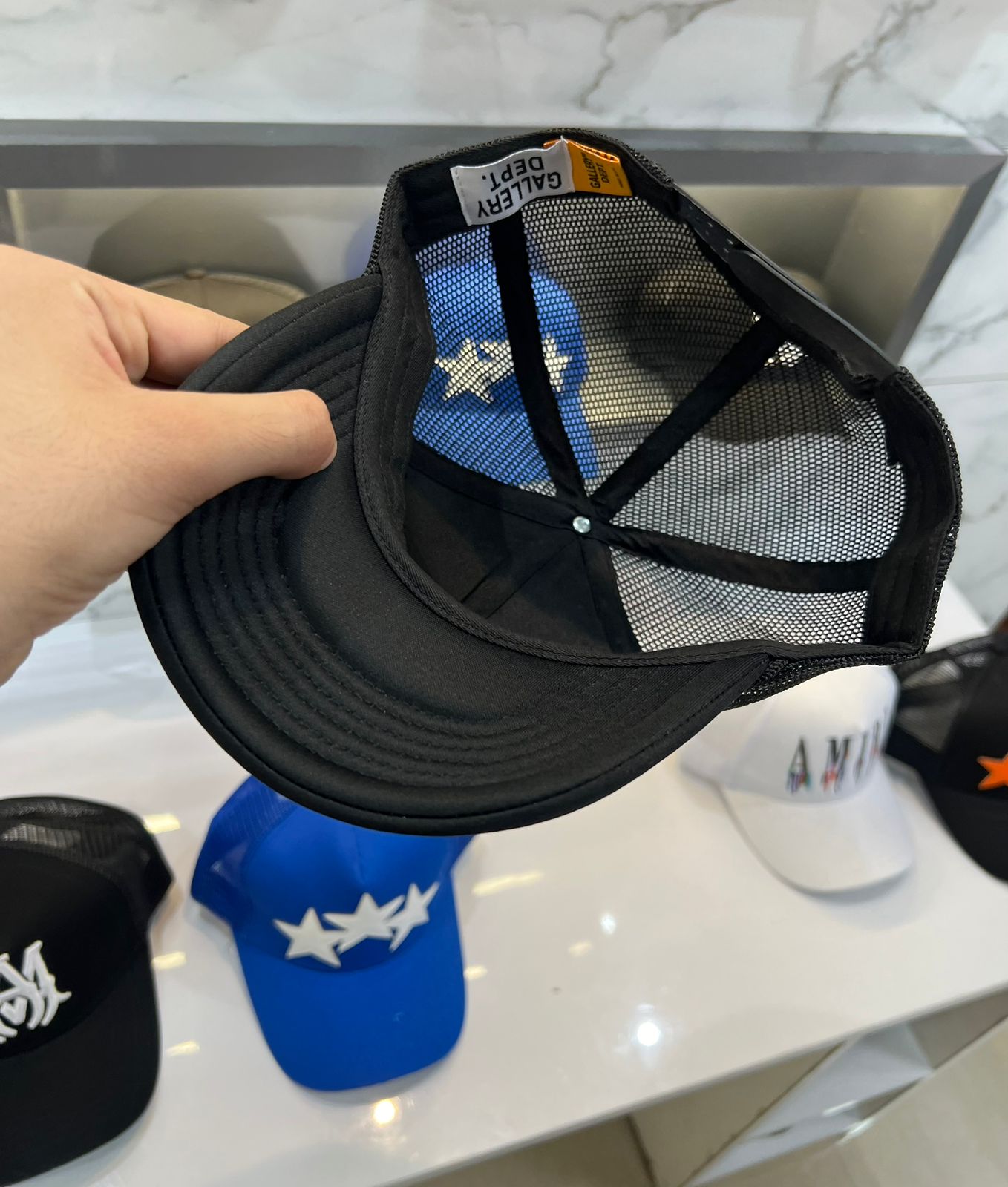 Gallery Dept Black Baseball Cap