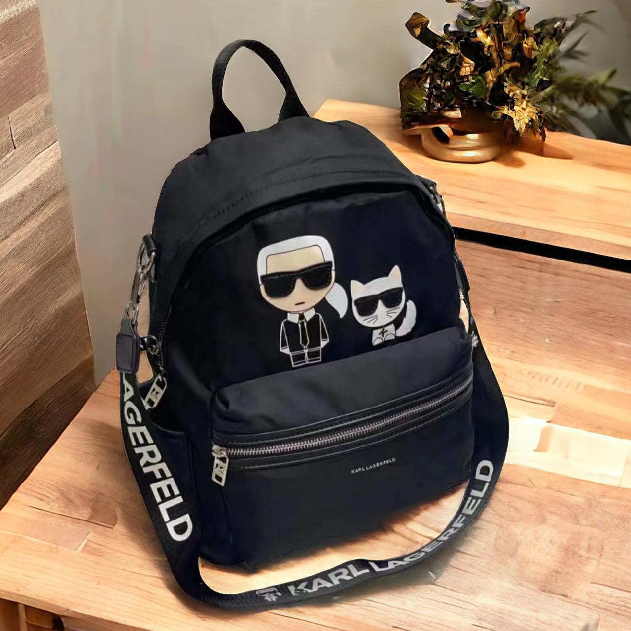 Buy Karl Lagerfeld Black Backpack Online