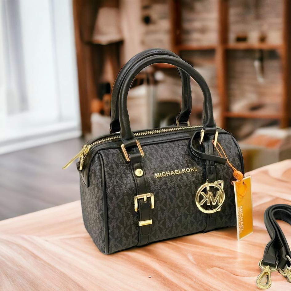 Michael Kors Black Bedford Legacy Satchel Bag