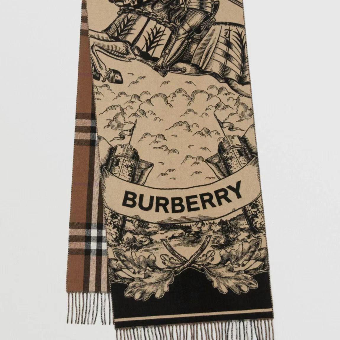 Burberry Warm Reversible Stoles Rectangular Size