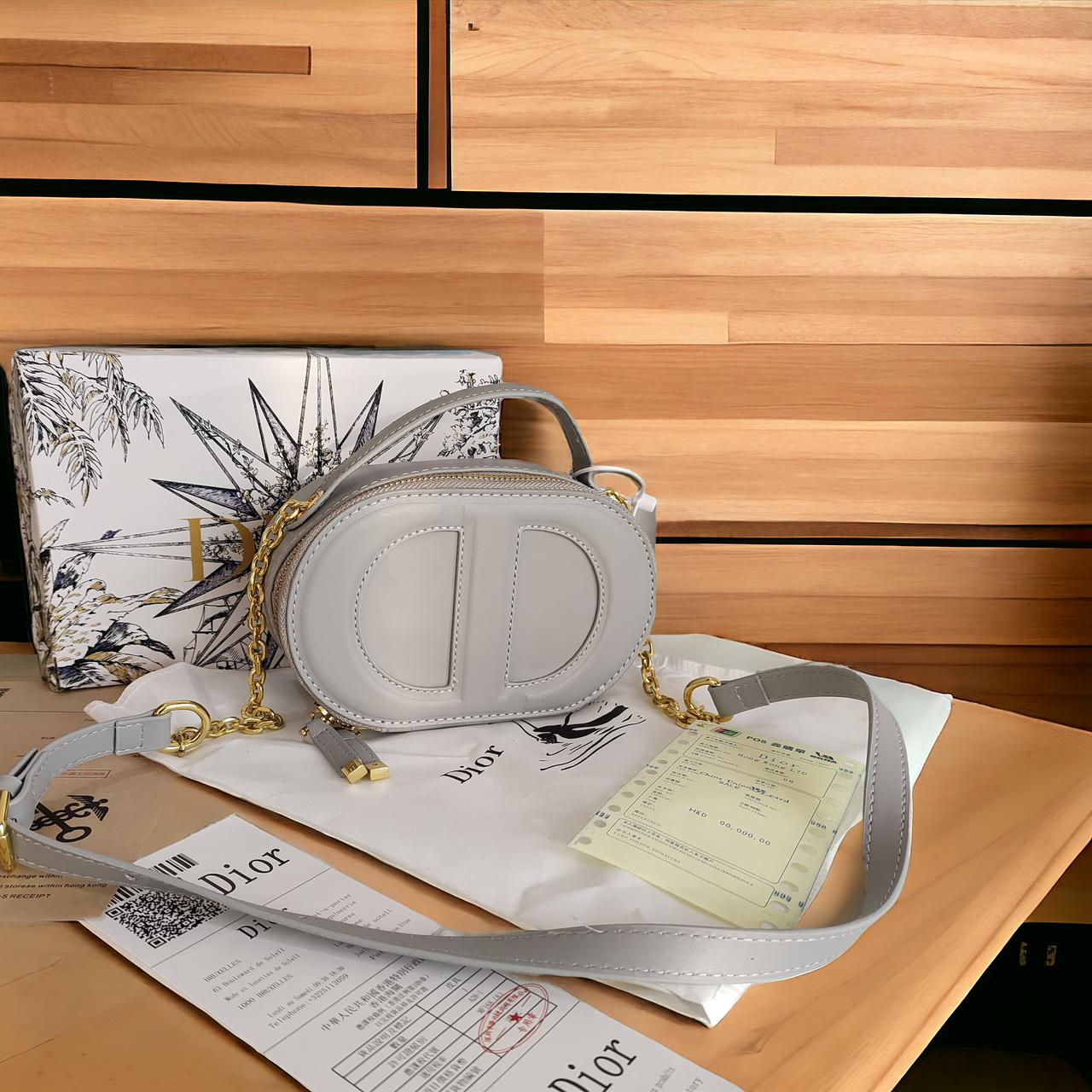 WhatsApp Image 2024-01-17 at 11.20.38_9055a89e Christian Dior CD Grey Oval Camera Bag (With Box)