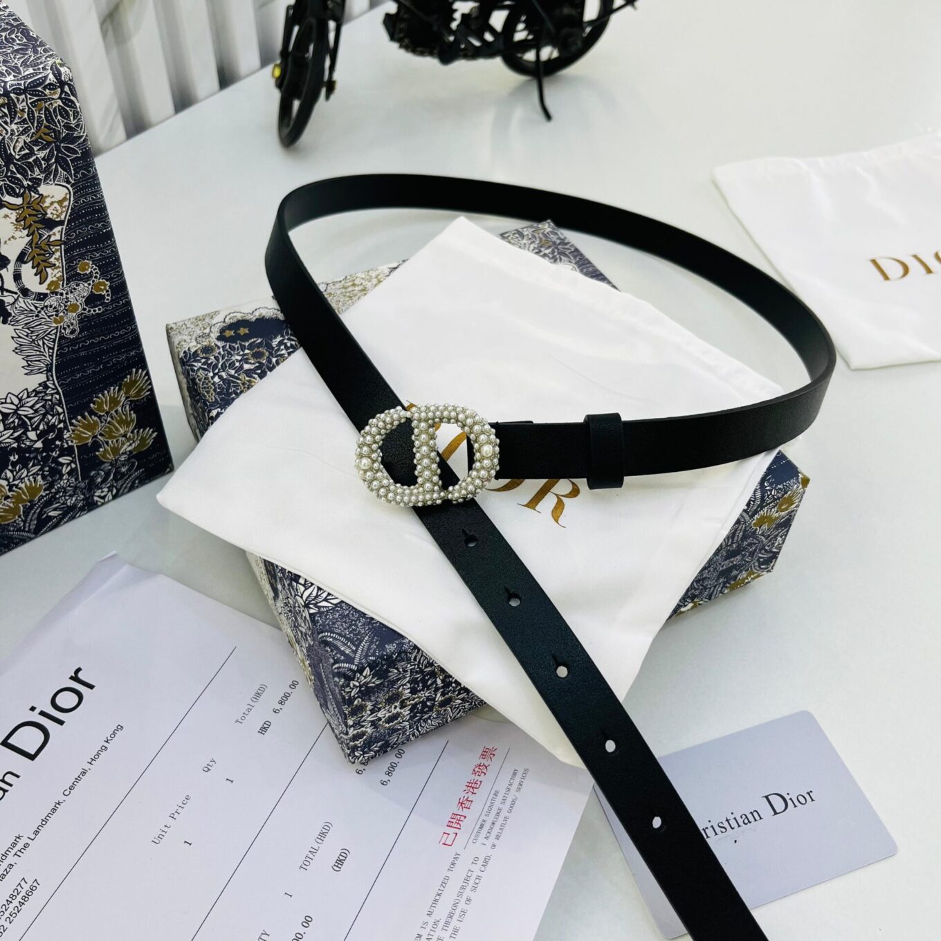 WhatsApp Image 2024-01-19 at 18.22.26_3f51e37f Dior Cd Silver Pearl Logo Ladies Belt