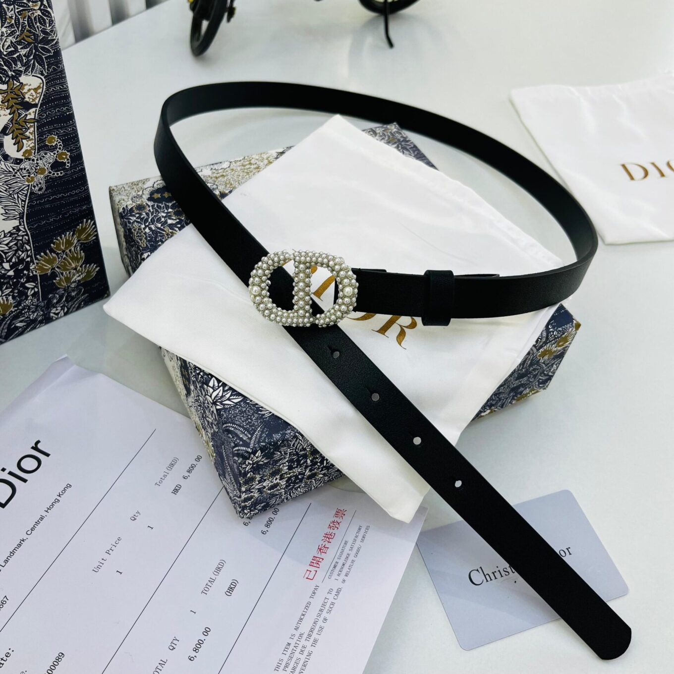 WhatsApp Image 2024-01-19 at 18.22.27_e3014275 Dior Cd Silver Pearl Logo Ladies Belt