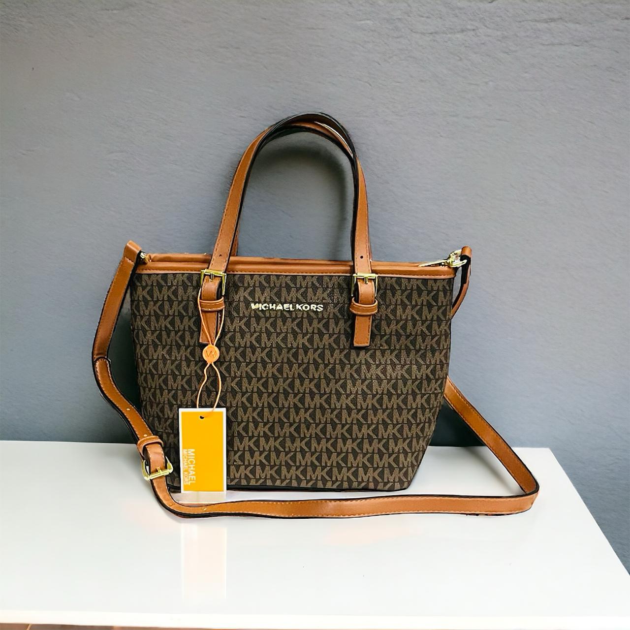 Michael Kors Jet Set Small Coffee Tote Bag