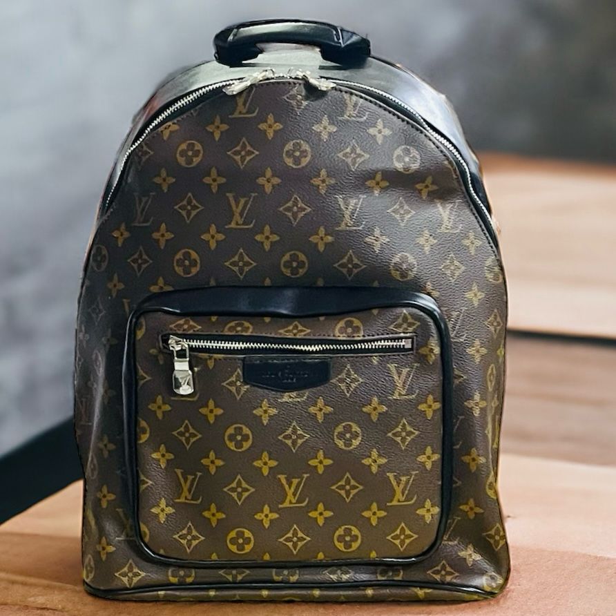 Louis Vuitton Coffee Monogram Unisex Backpack