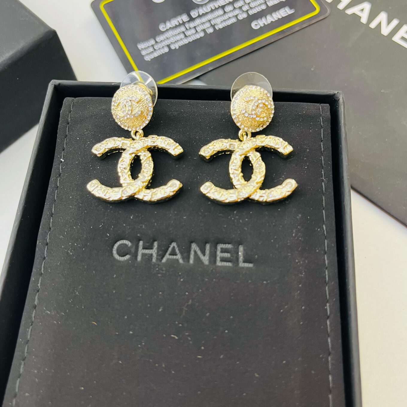 Chanel Spring Antique Monogram Earring