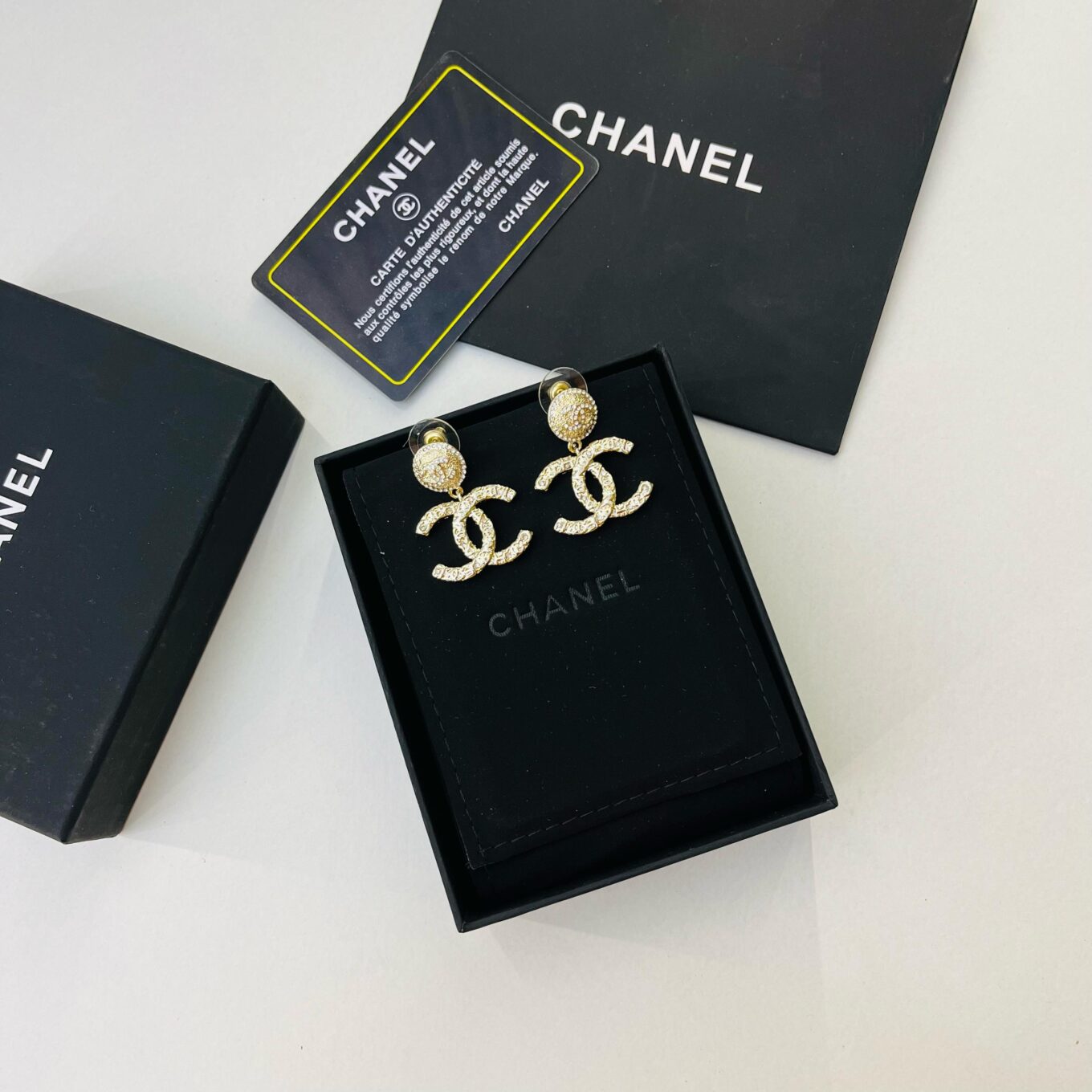 Chanel Spring Antique Monogram Earring