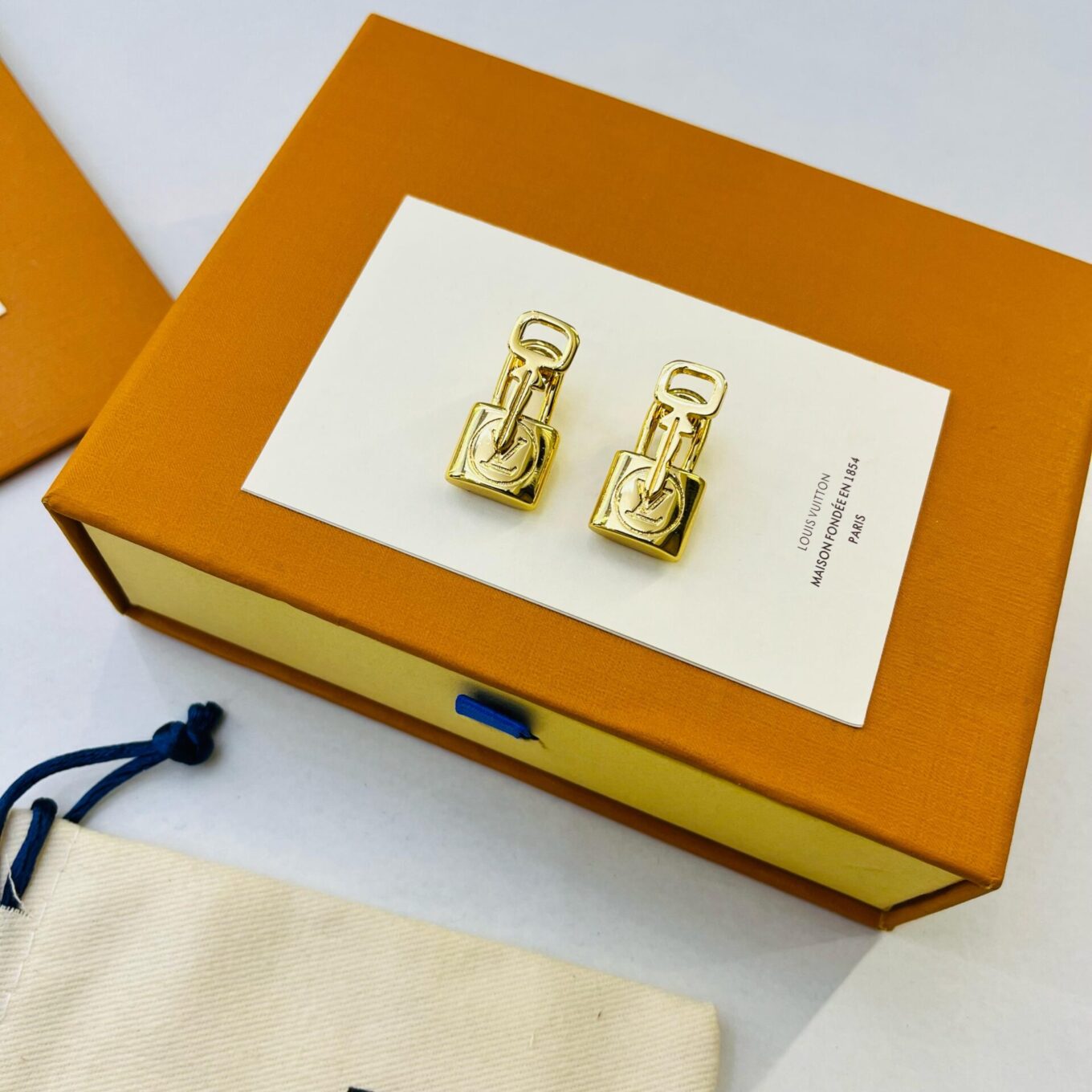 Louis Vuitton Lock it Earring