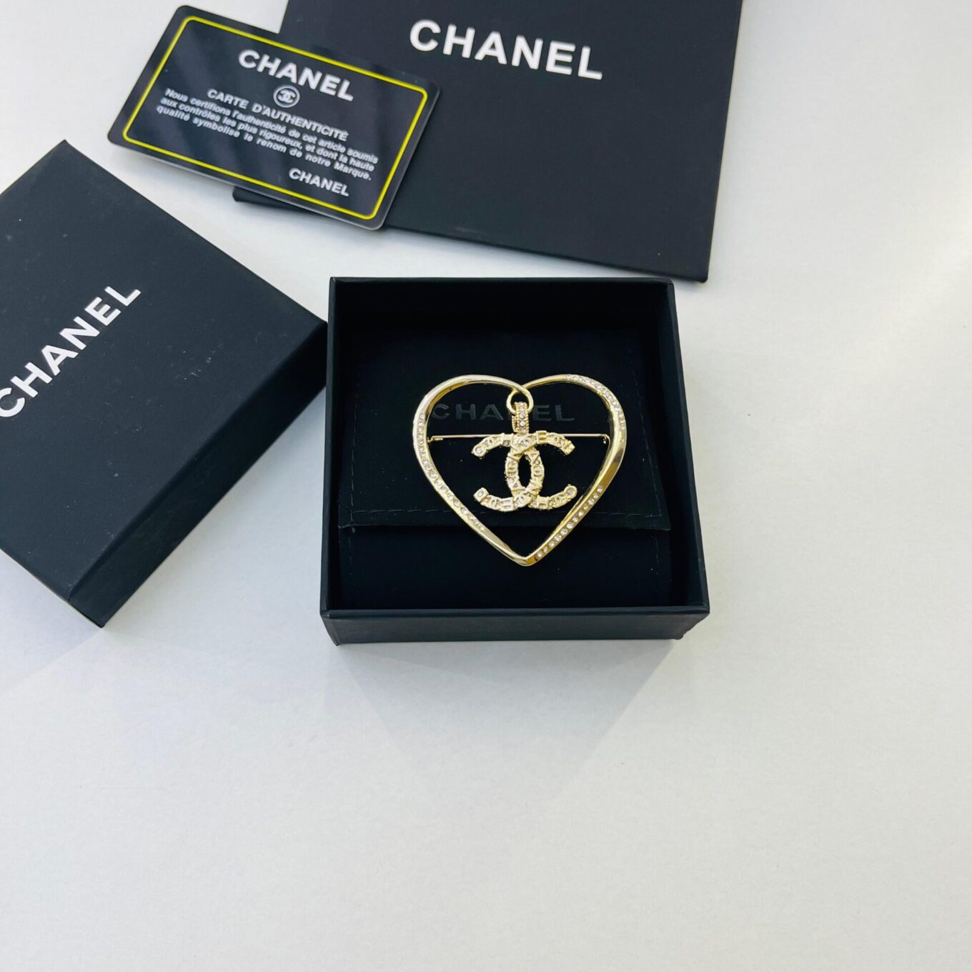Chanel Elegant Love Brooch
