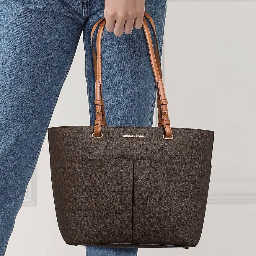 Michael Kors Bedford Coffee Brown Tote Bag