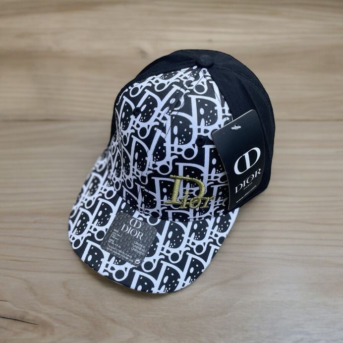 Dior Black And White Baseball Cap