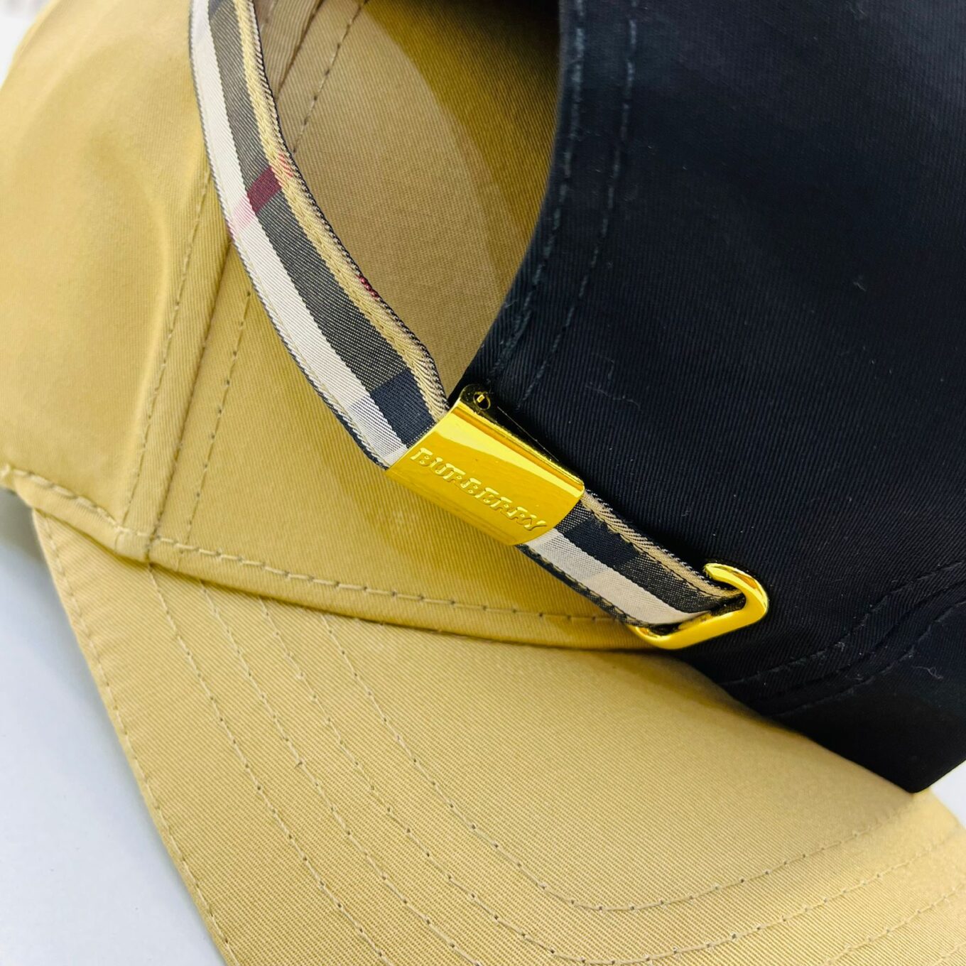 WhatsApp Image 2024-05-15 at 6.30.41 PM Burberry TB Black Baseball Cap