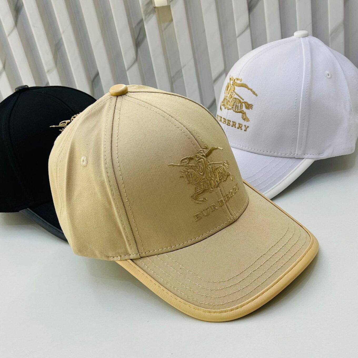 Burberry Apricot Baseball Cap