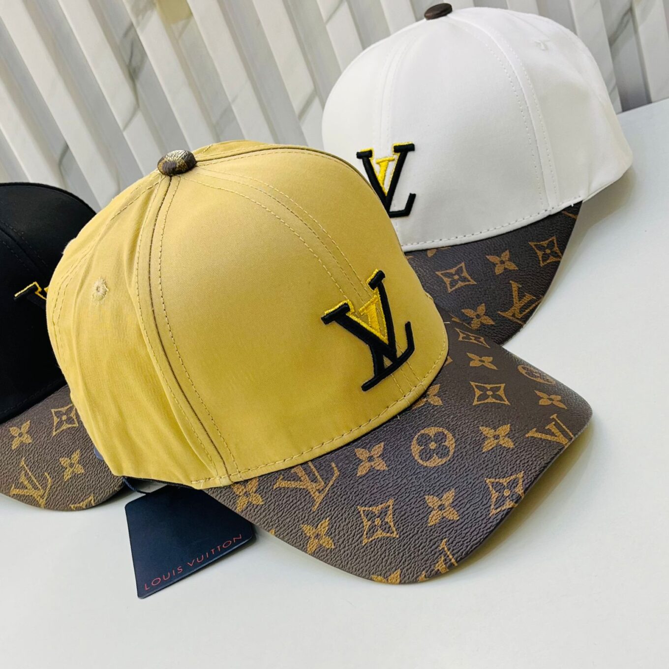 Louis Vuitton Khaki Signature Baseball Cap