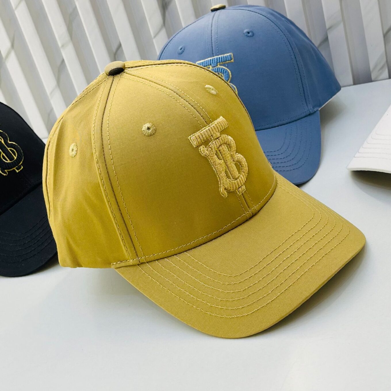 Burberry TB Khaki Baseball Cap