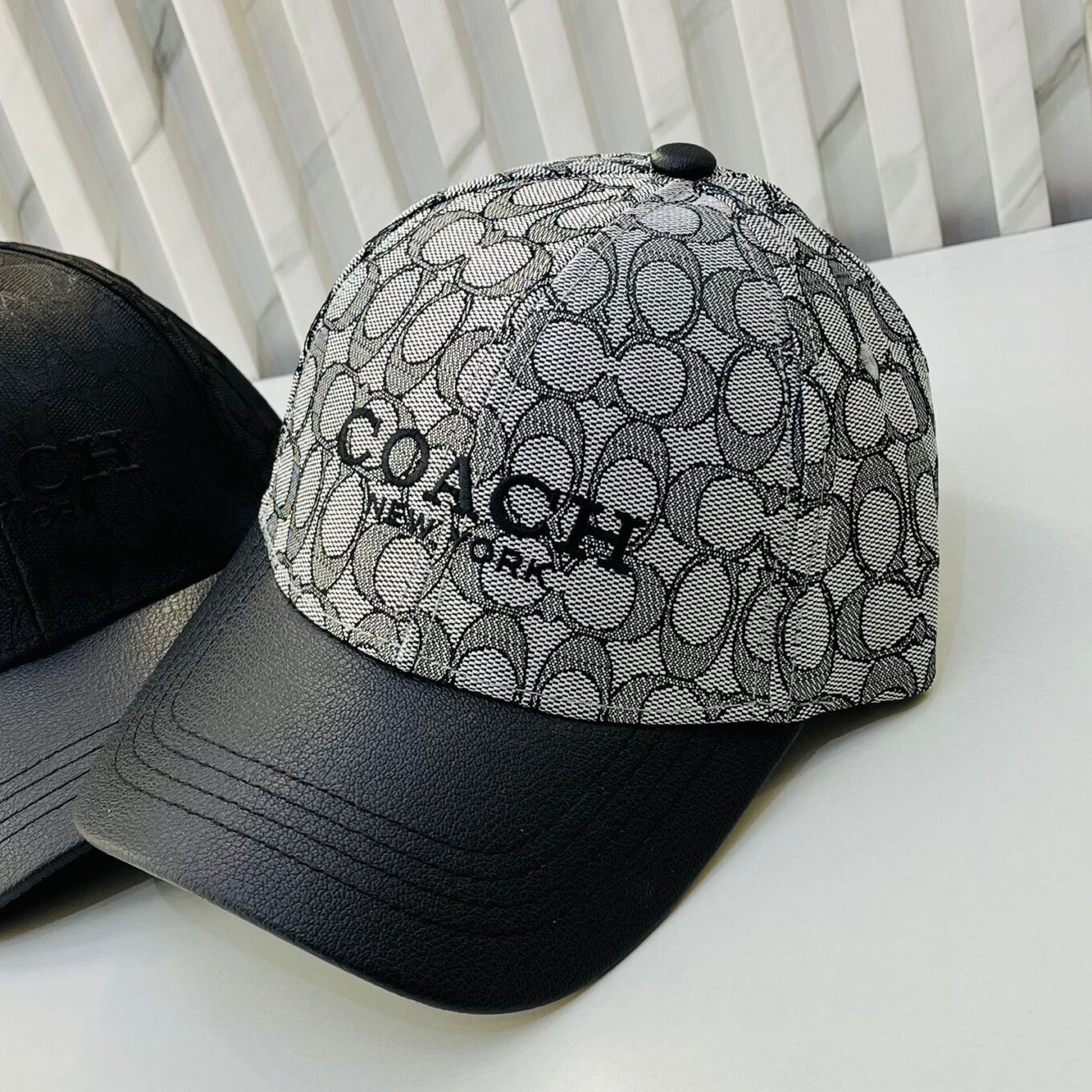 Coach Grey Baseball Cap