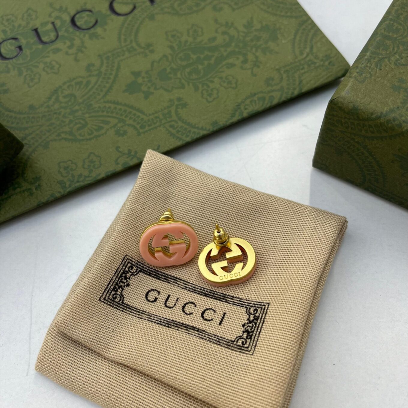 Gucci GG Peach Earring