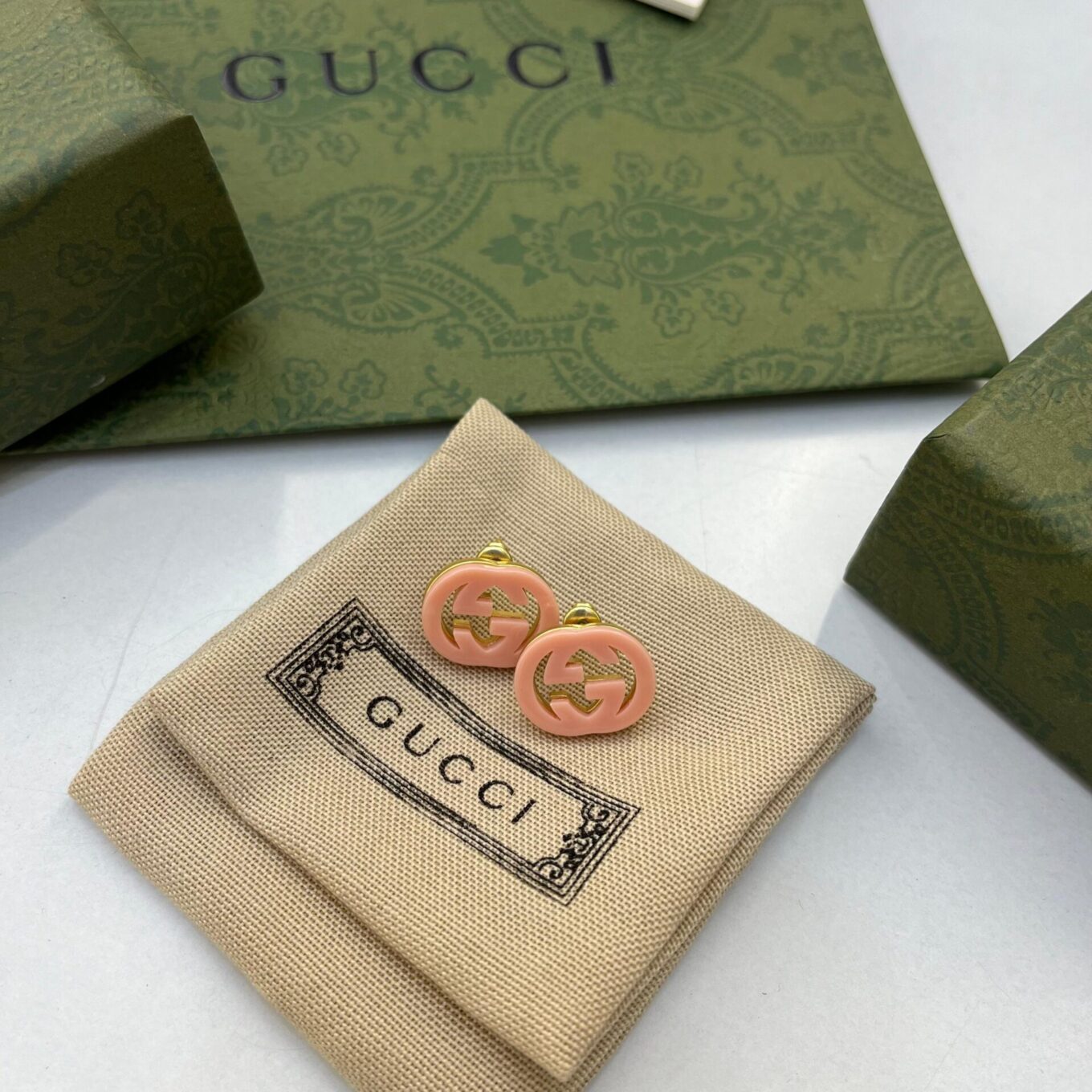 Gucci GG Peach Earring