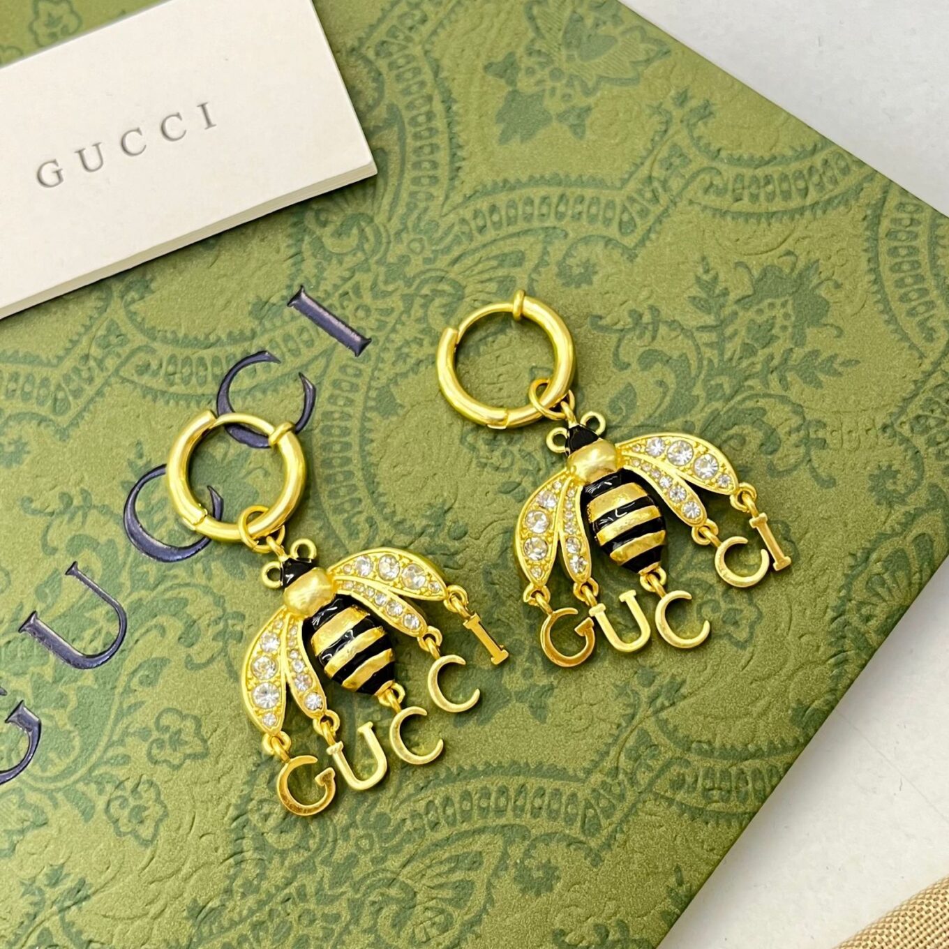 WhatsApp Image 2024-05-17 at 12.31.20 PM Gucci Bee Monogram Earring