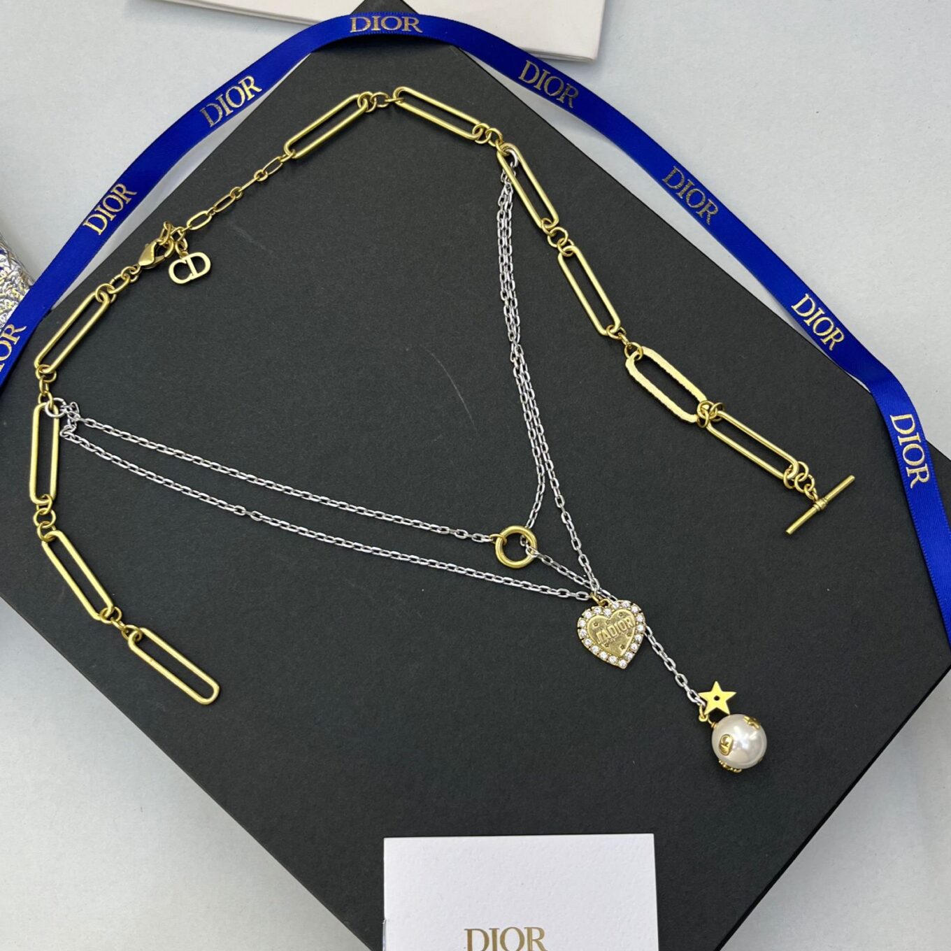 Christian Dior Link Necklace