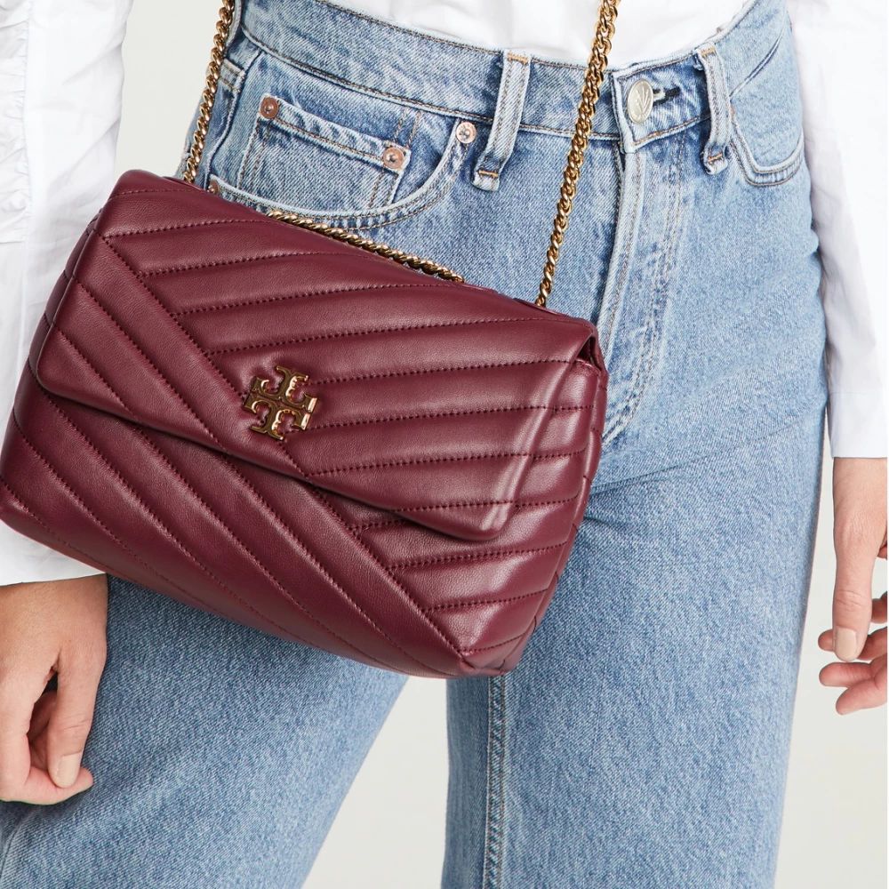 WhatsApp Image 2024-05-17 at 6.01.26 PM Tory Kira Chevron Maroon Sling Bag (With Box)