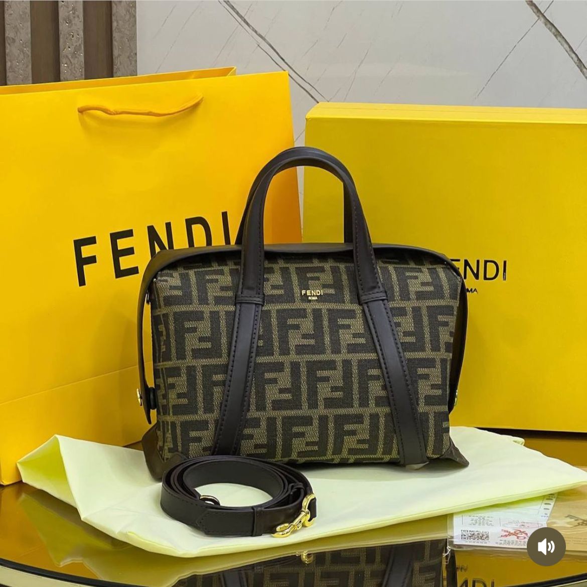 Fendi Medium Boston 365FF Handbag (With Box)