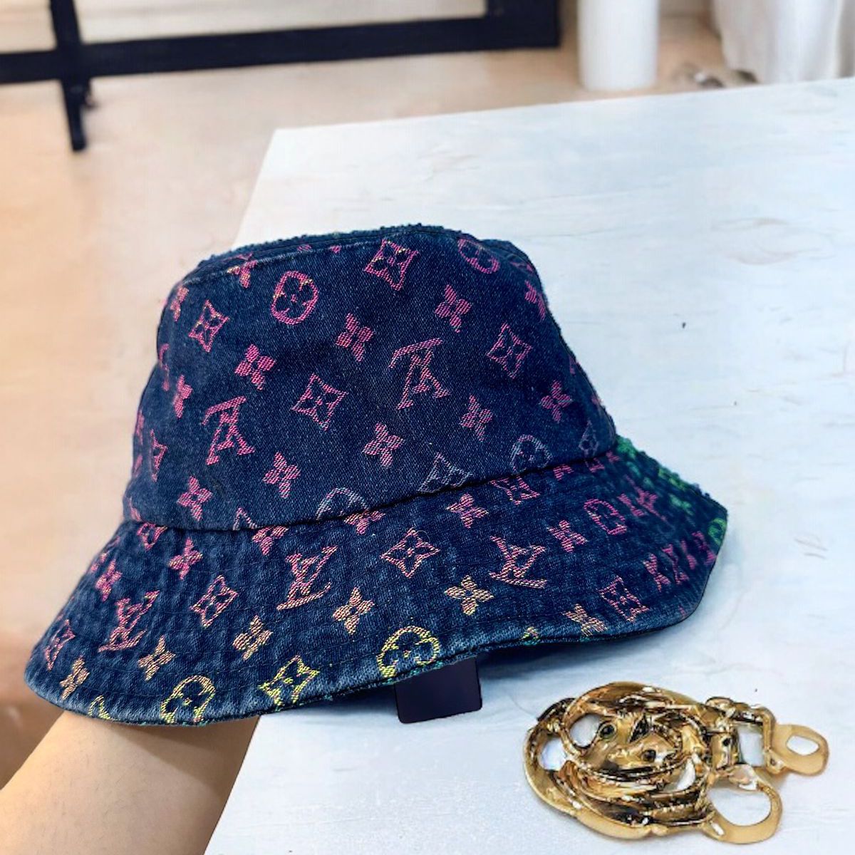 Louis Vuitton Denim Hat
