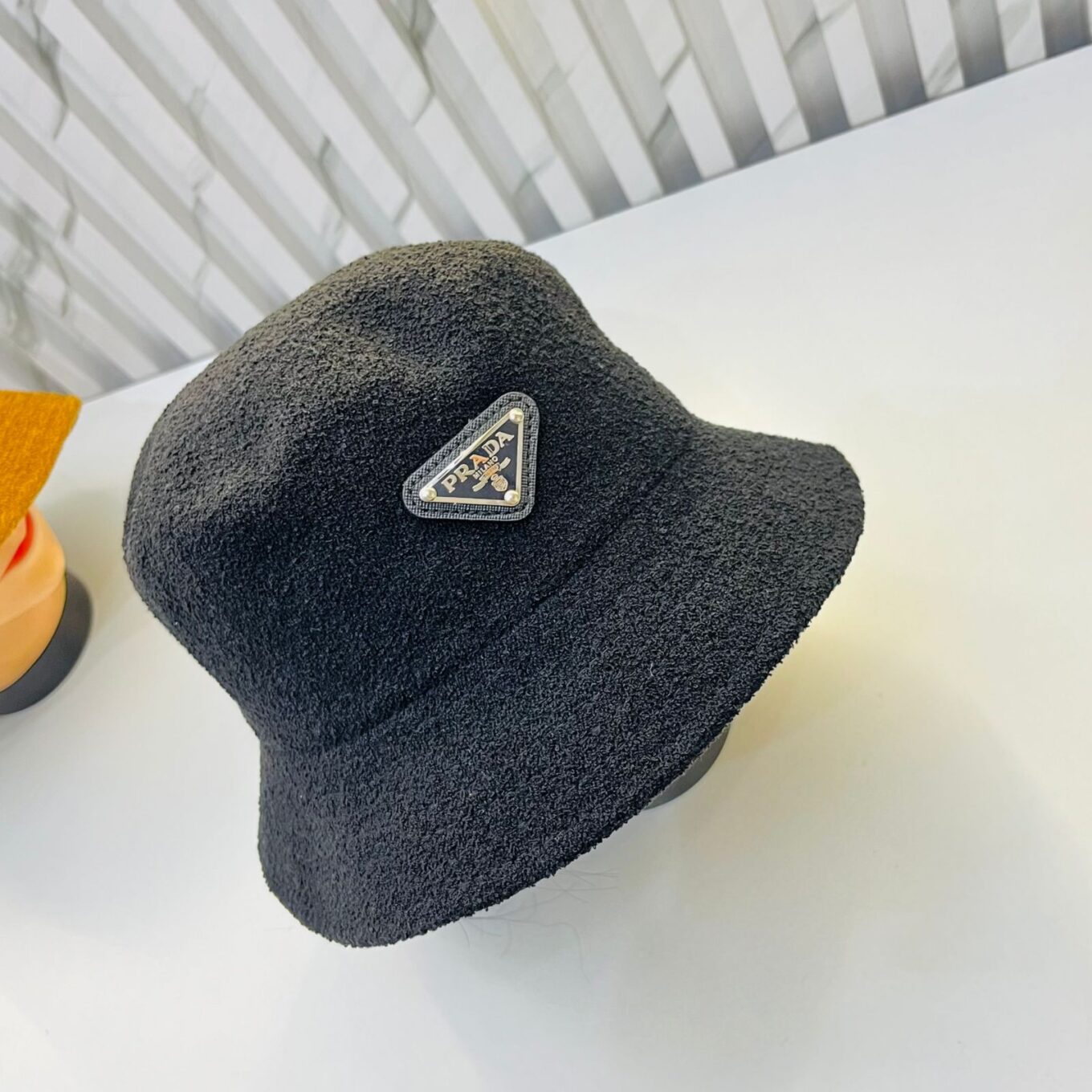 WhatsApp Image 2024-05-18 at 8.28.44 PM Prada Black Classy Hat