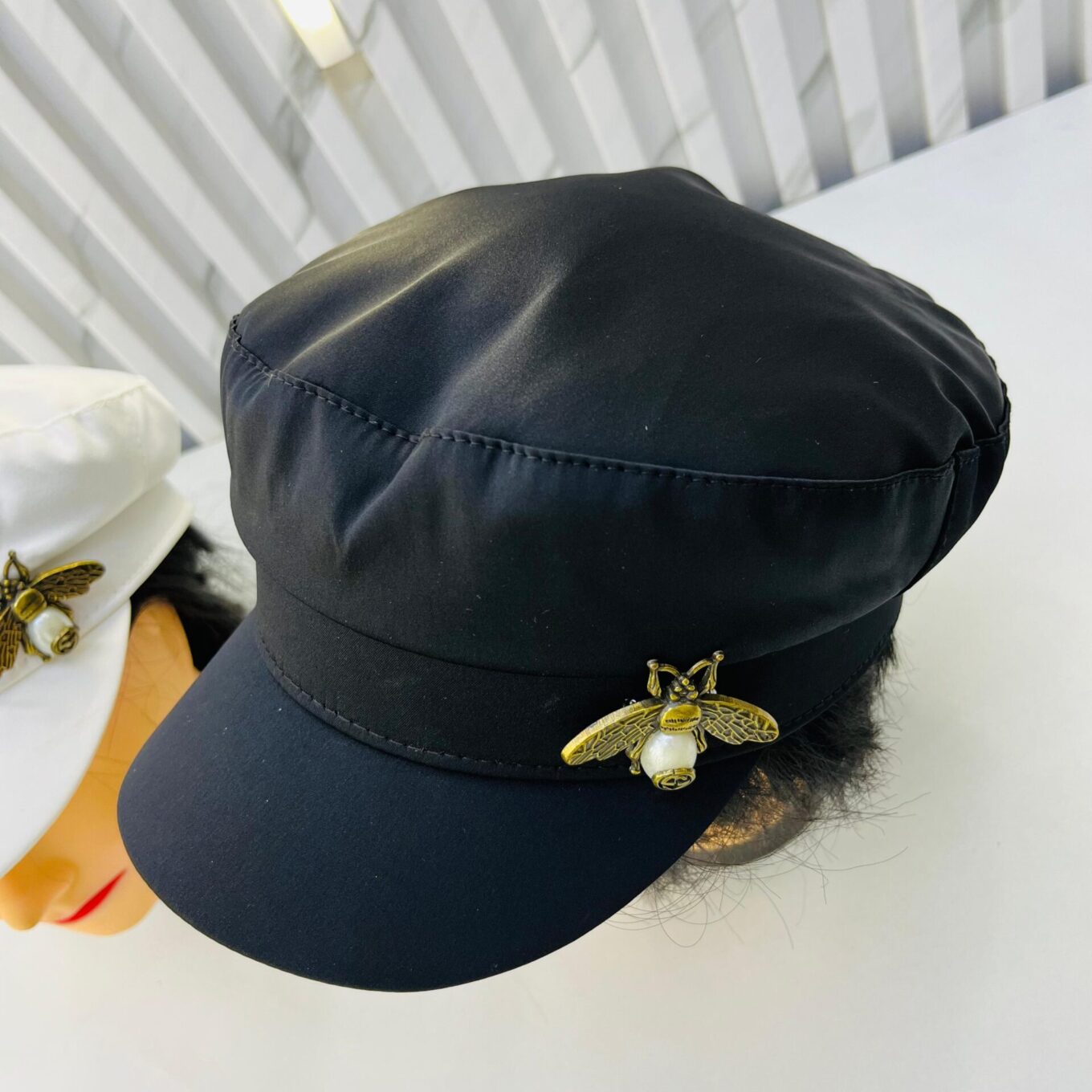 Gucci Bee Black Ladies Cap