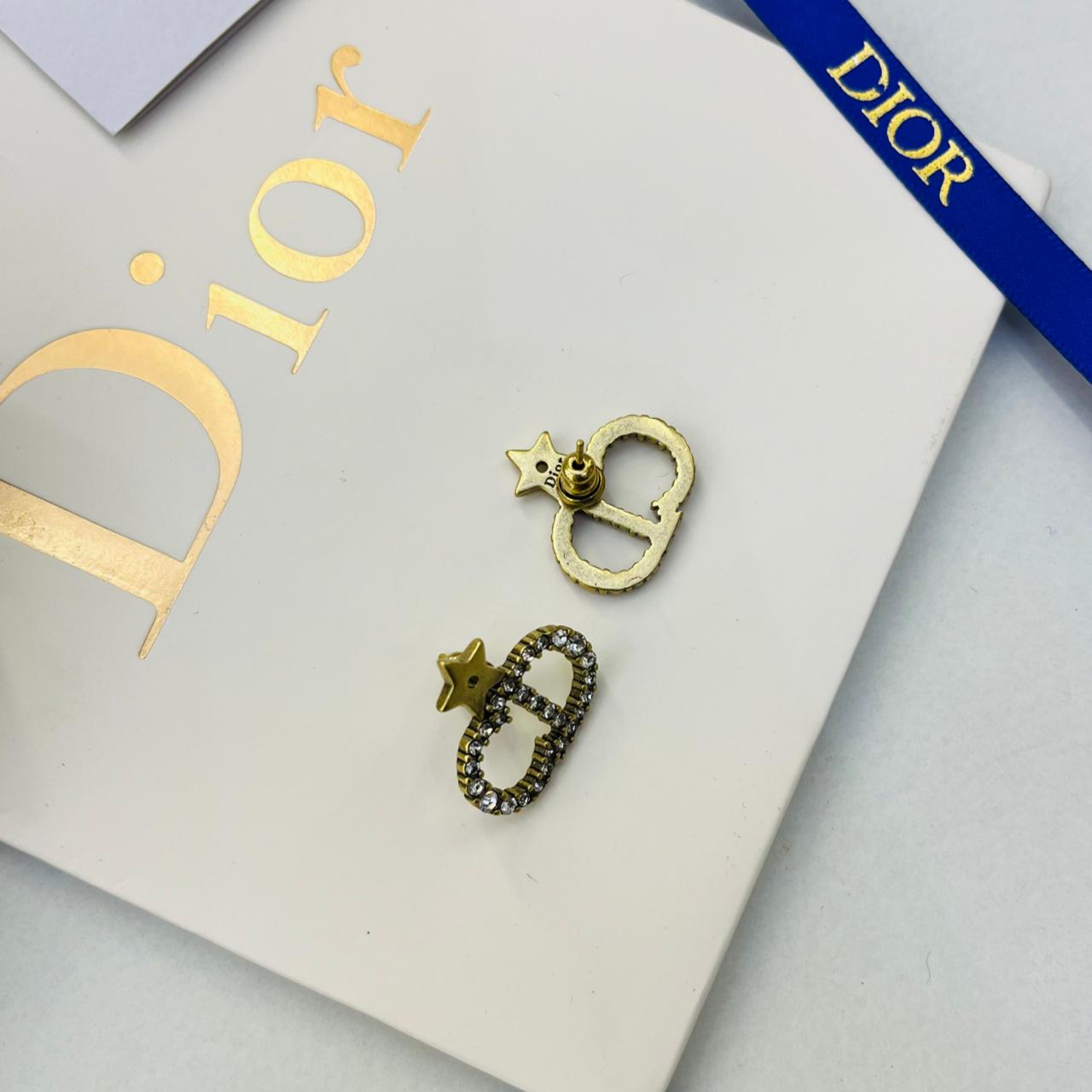Christian Dior CD Studded Earring