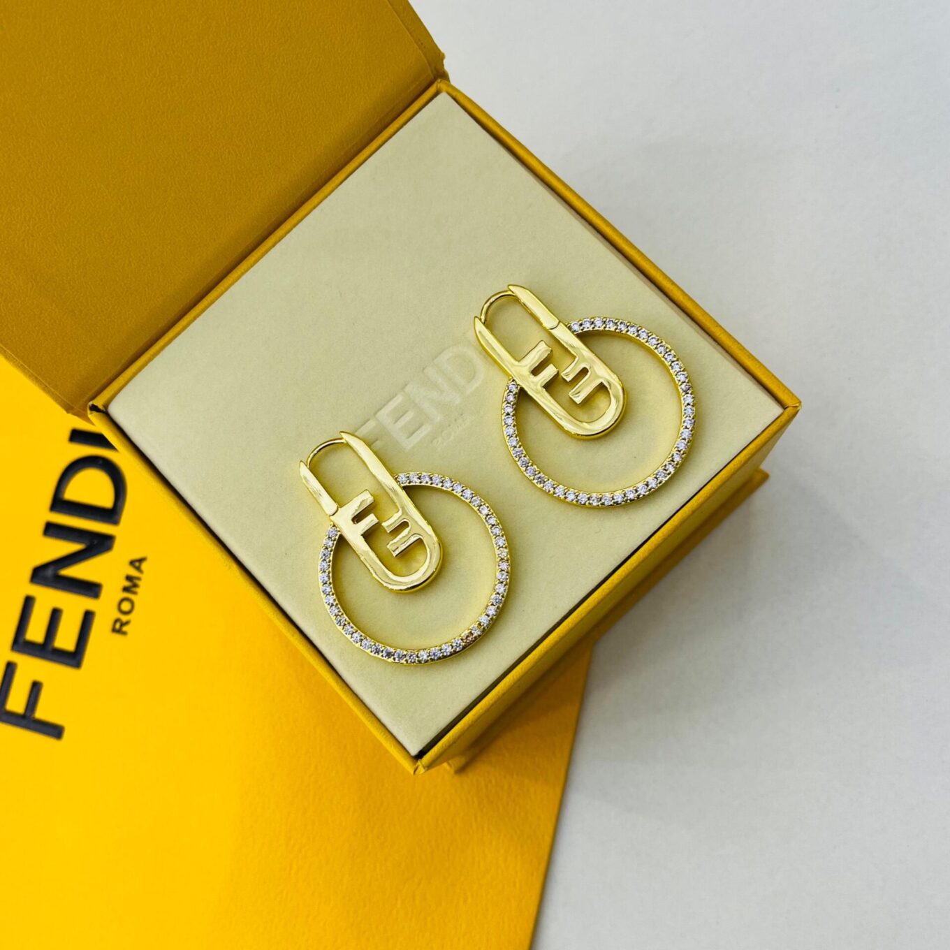 Fendi FF O Lock Earring