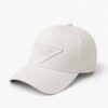 Prada White Baseball Cap