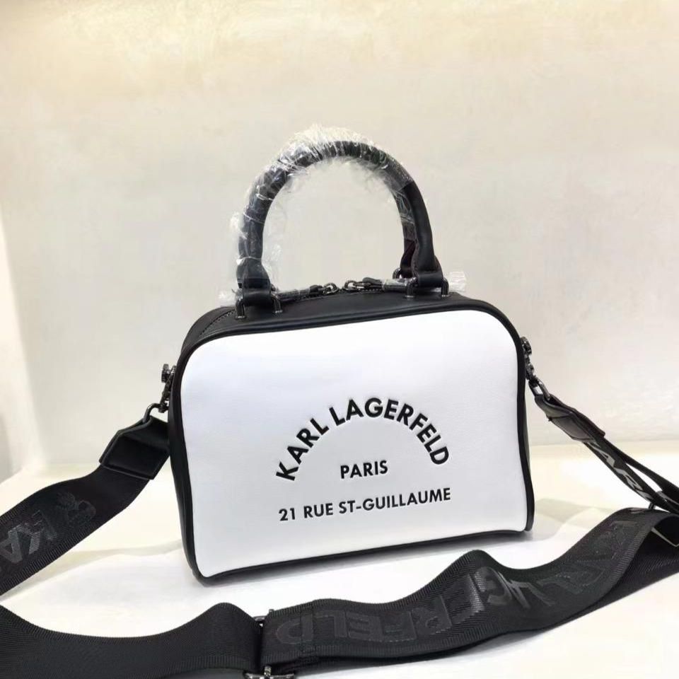Karl Lagerfeld Guillaume White Handbag
