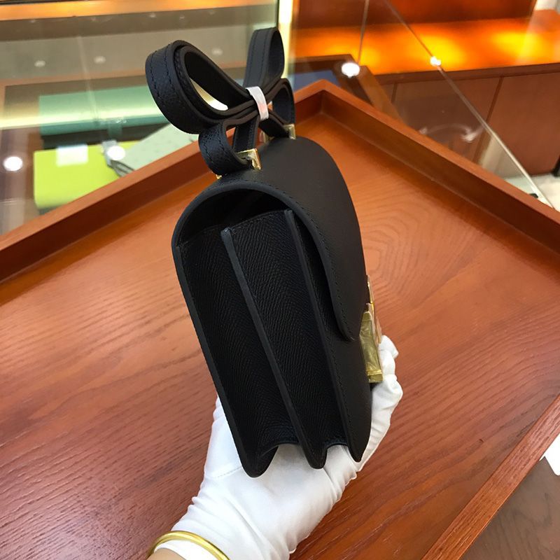 Hermes Constance Black Premium Sling Bag (With Double Box)