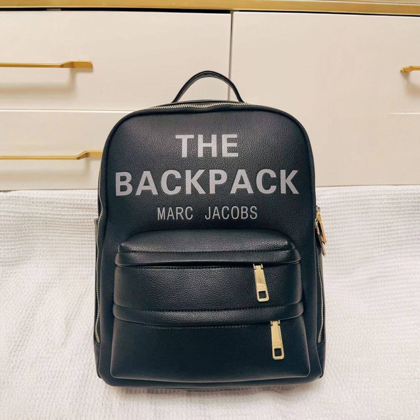Marc Jacobs Black The Backpack
