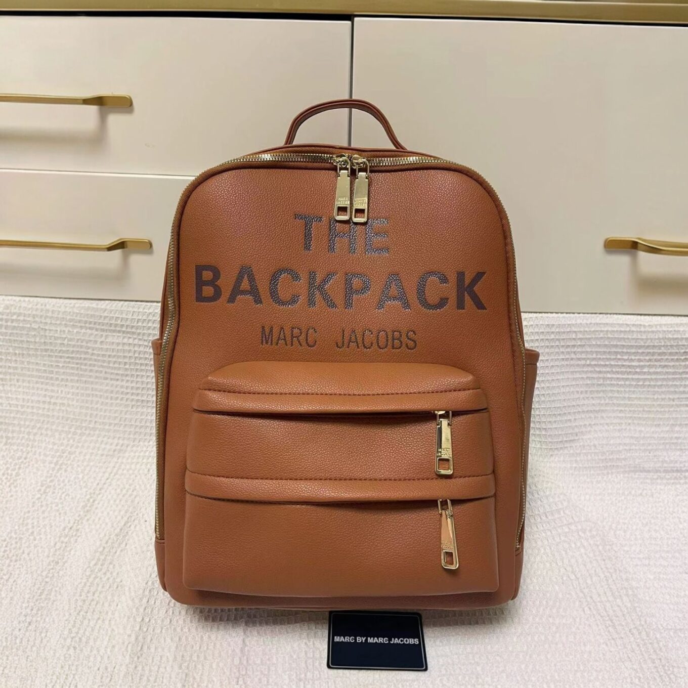 Marc Jacobs Brown The Backpack
