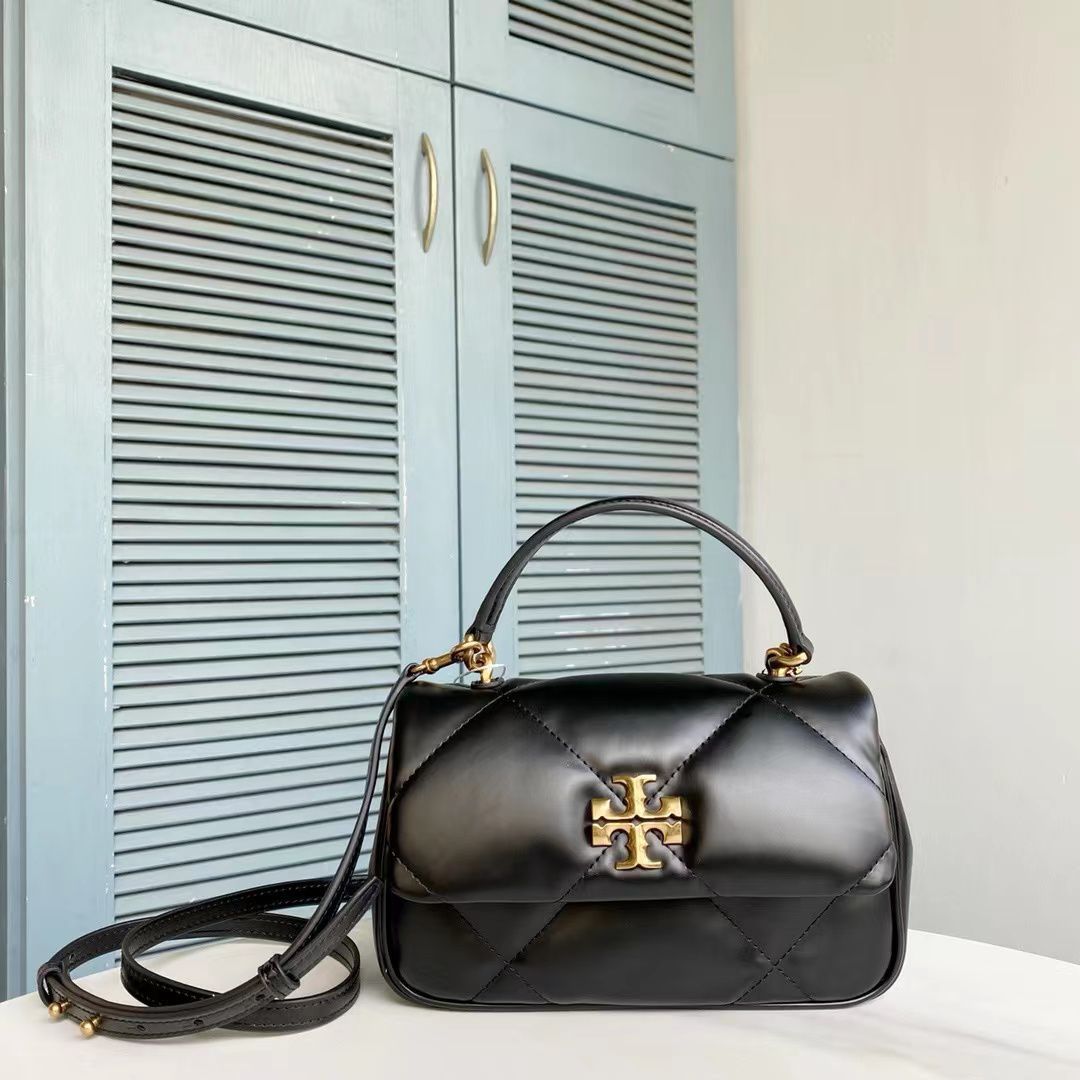 Tory Burch Kira Chevron Top Handle Handbag (With Box)