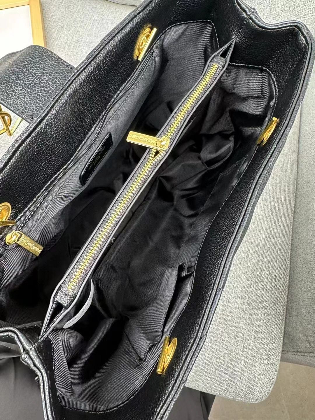 Ysl Matelasse Black Shoulder Bag