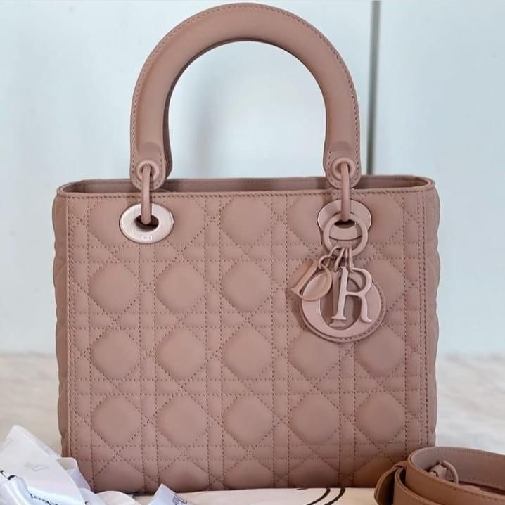 WhatsApp Image 2024-08-06 at 4.29.47 PM Dior Purplish Pink Matte Medium Lady Dior Handbag (With Box)