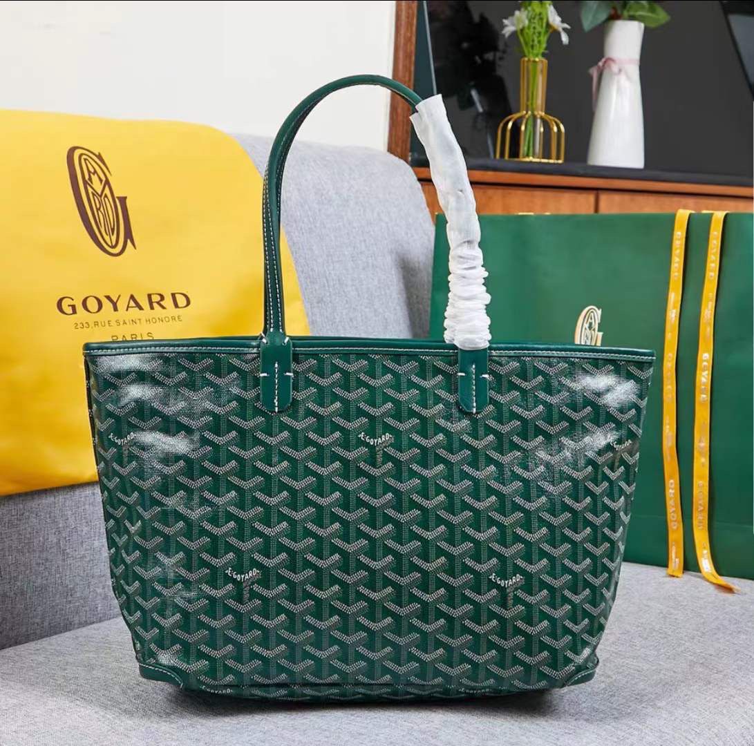 Goyard Artois PM Green Tote Bag