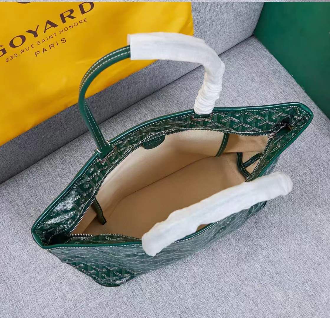 Goyard Artois PM Green Tote Bag