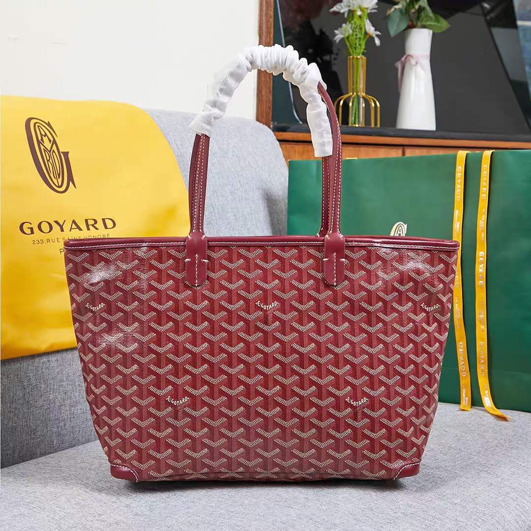 Goyard Artois PM Maroon Tote Bag